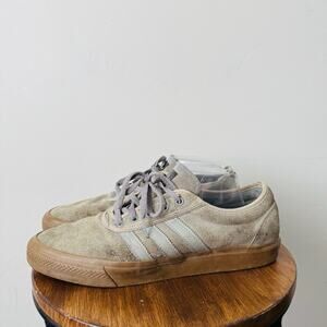 Adidas Adi-ease Brown Suede Sneakers Men’s Size 10.5